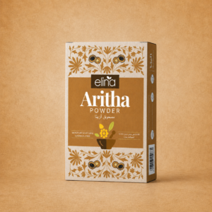 مسحوق أريثا الطبيعي للشعر –  Elina Aritha Powder 100gm